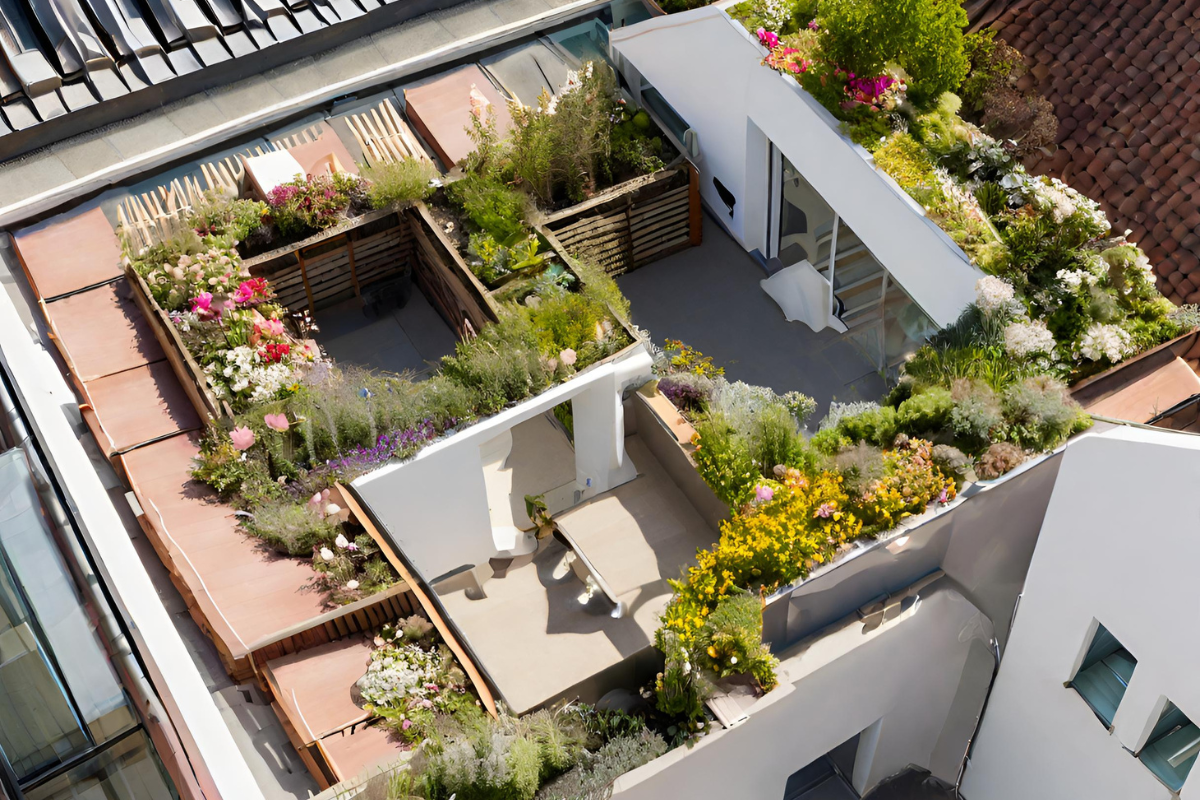 Am nagement Toit terrasse cologique Mat riaux Et Astuces Akadia fr
